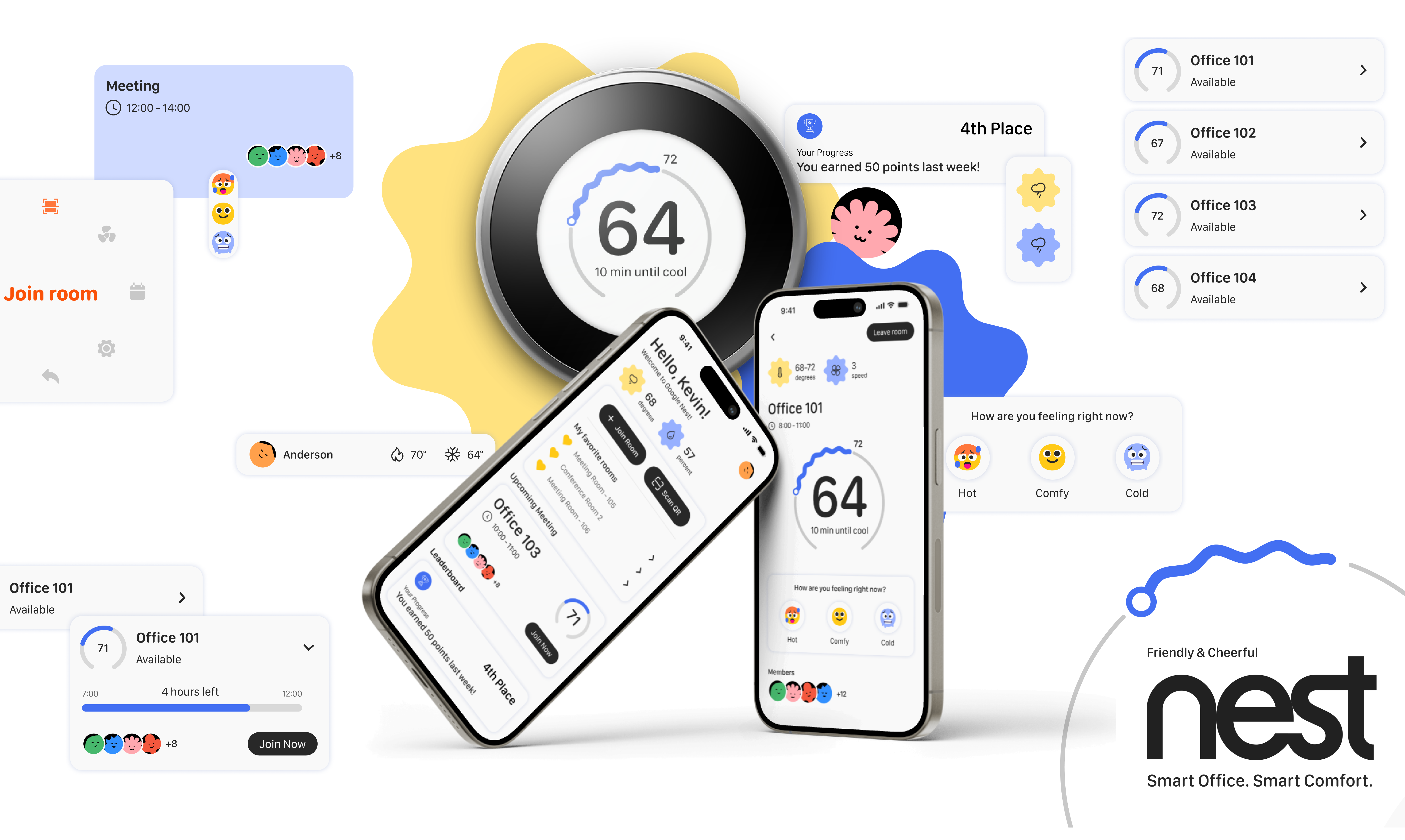 GOOGLE NEST THERMOSTAT FOR OFFICE SPACE — slide 16